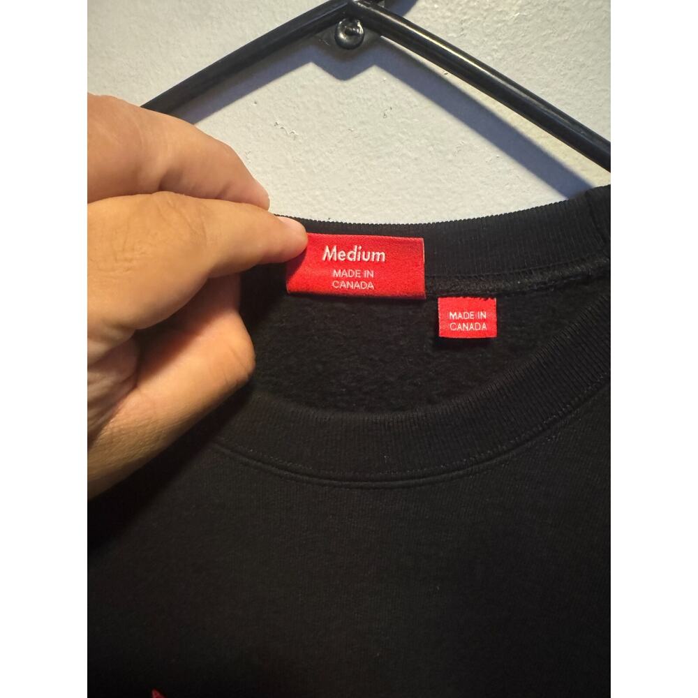 Supreme Box Logo Crewneck(FW22) - Black - Size Medium - Picture 4 of 6